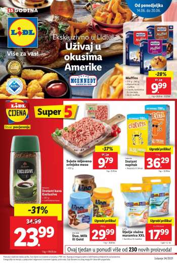 Lidl katalog - 14.06.2021. - 20.06.2021.