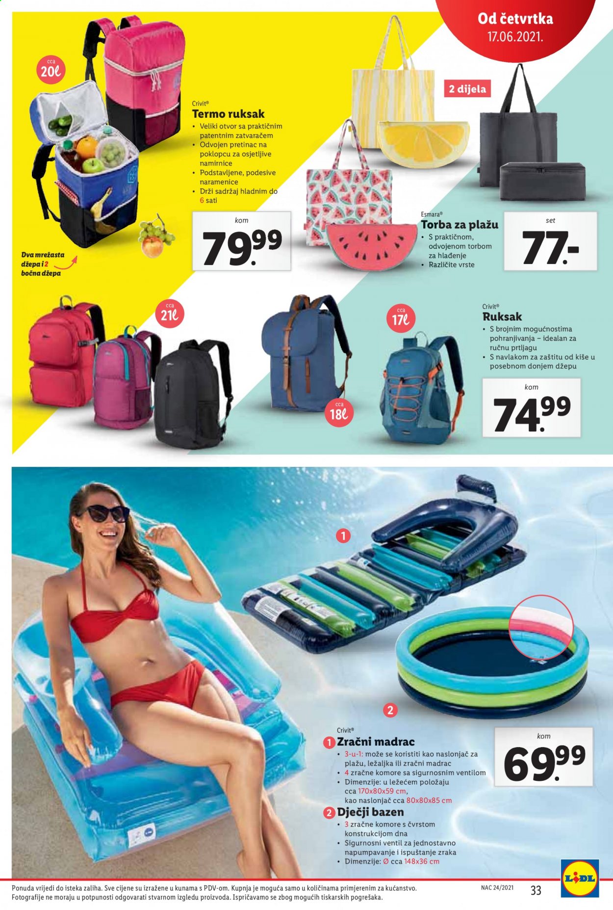Lidl katalog - 14.06.2021. - 20.06.2021. Stranica 33