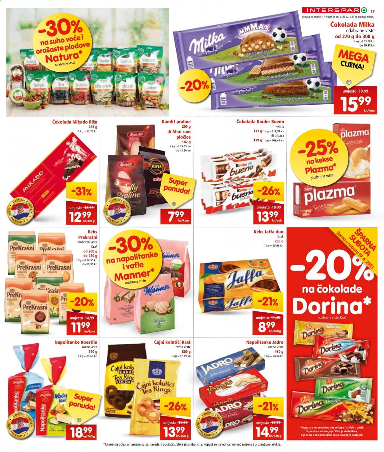INTERSPAR katalog - 16.06.2021. - 22.06.2021. Stranica 17
