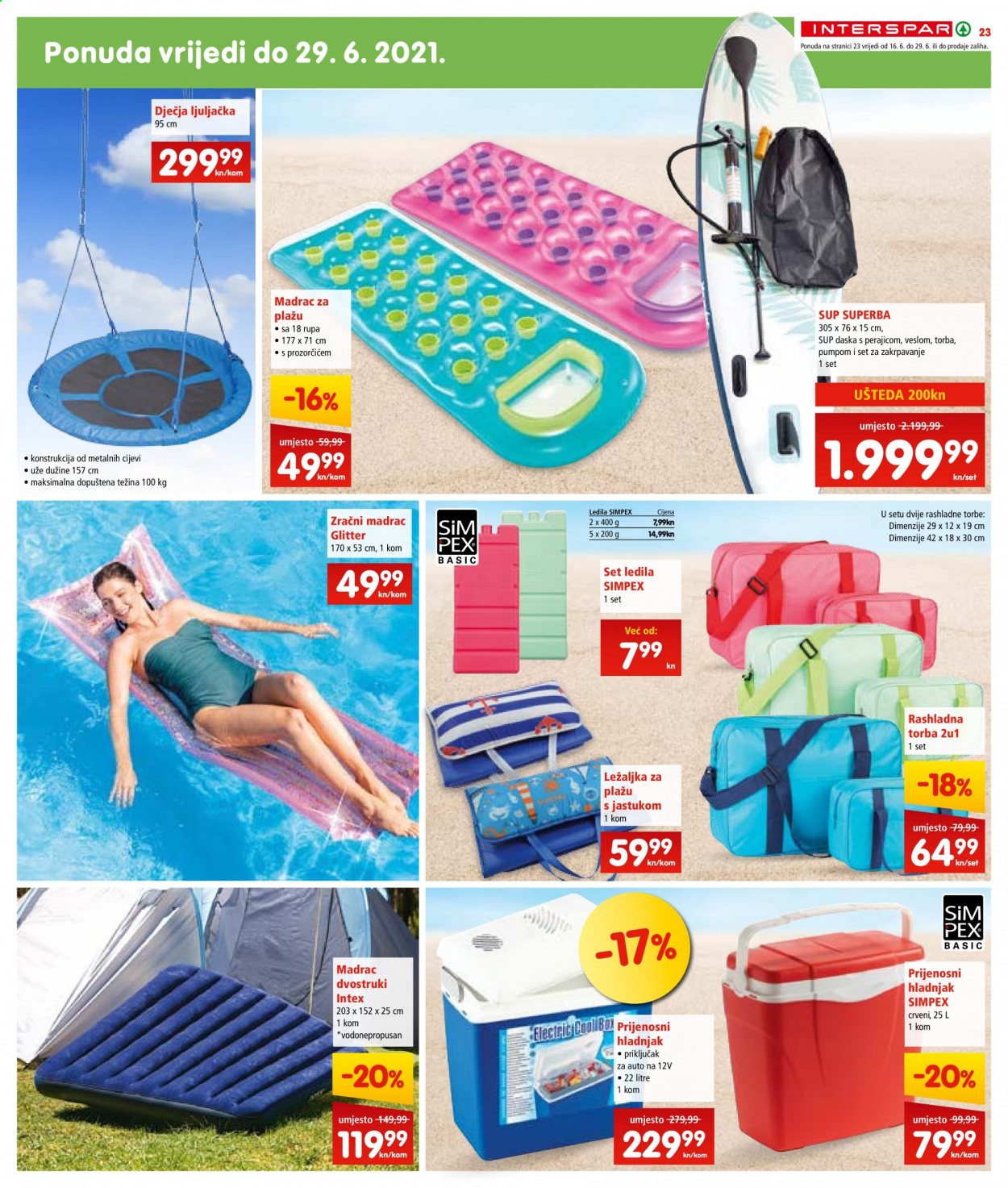 INTERSPAR katalog - 16.06.2021. - 22.06.2021. Stranica 23