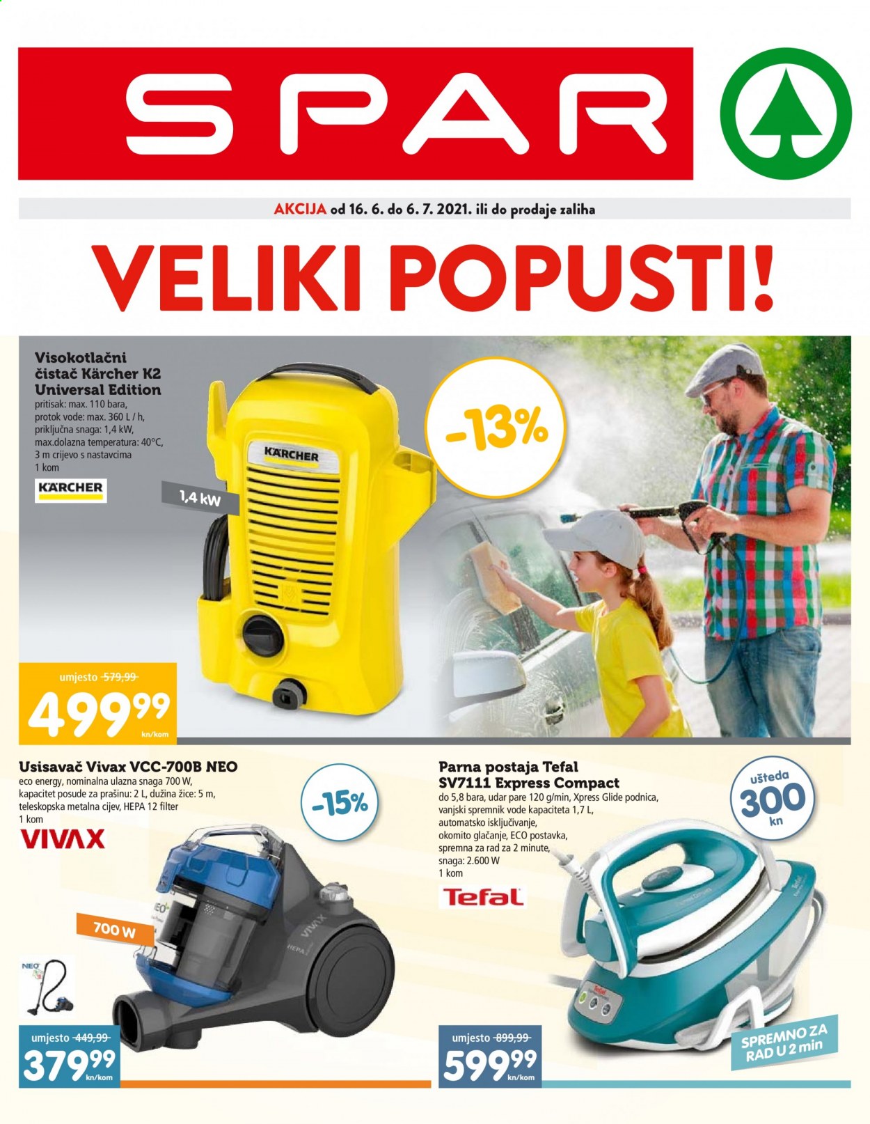 SPAR katalog - 16.06.2021. - 06.07.2021. Stranica 1