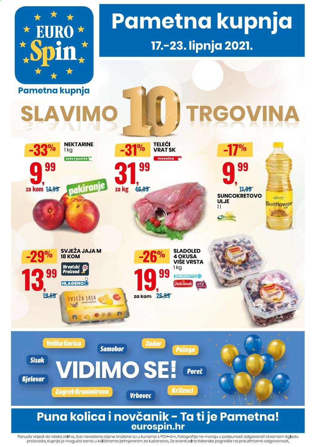 Eurospin katalog - 17.06.2021. - 23.06.2021. Stranica 1