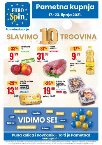 Eurospin katalog - 17.06.2021. - 23.06.2021.