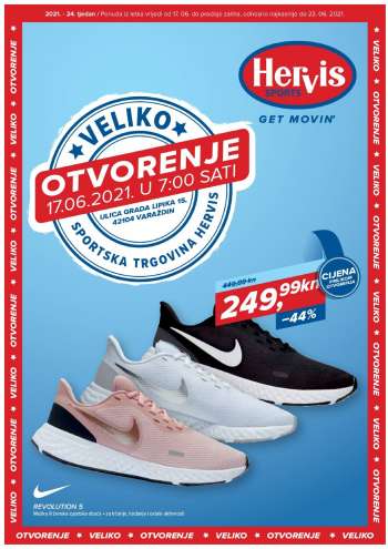 Hervis katalog - 17.06.2021. - 23.06.2021.