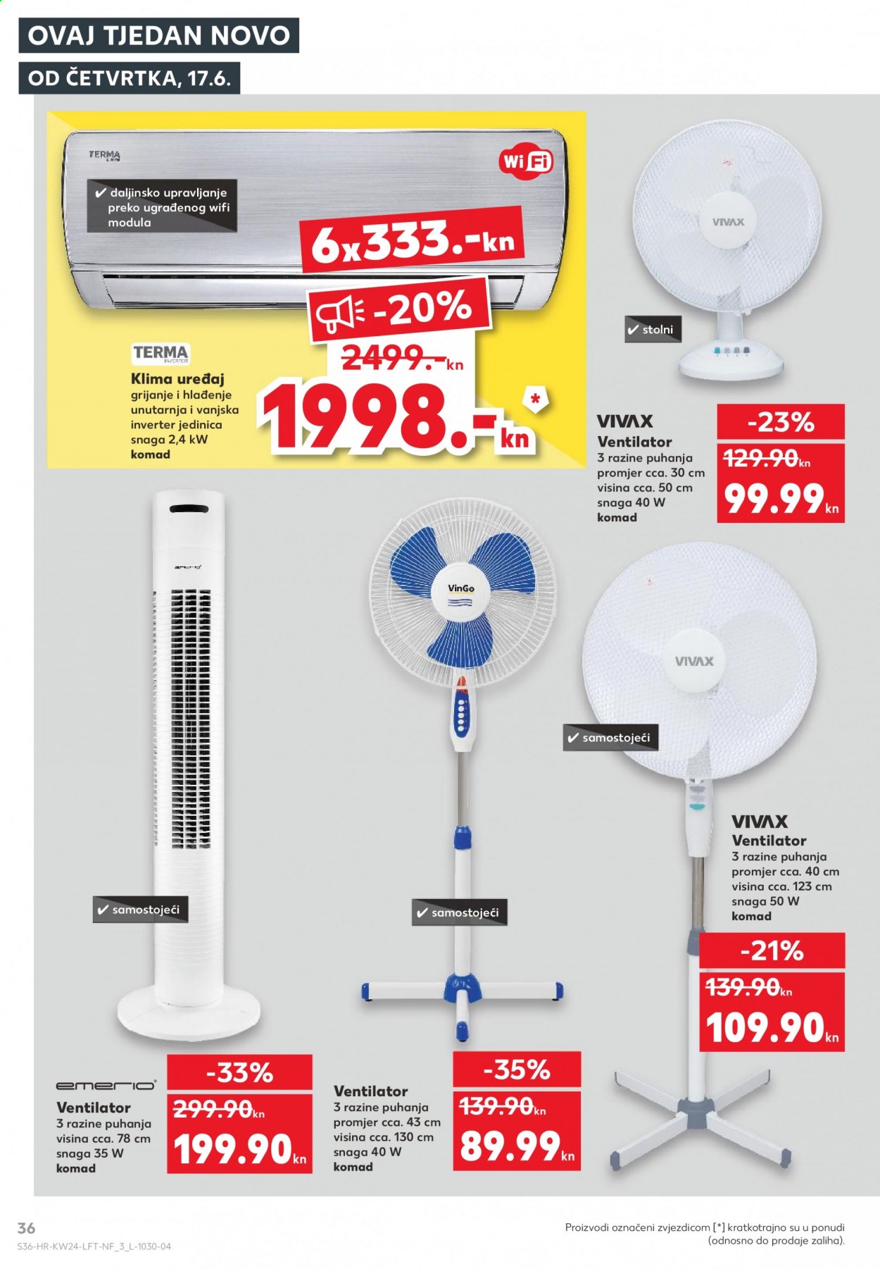 Kaufland katalog - 17.06.2021. - 22.06.2021. Stranica 36