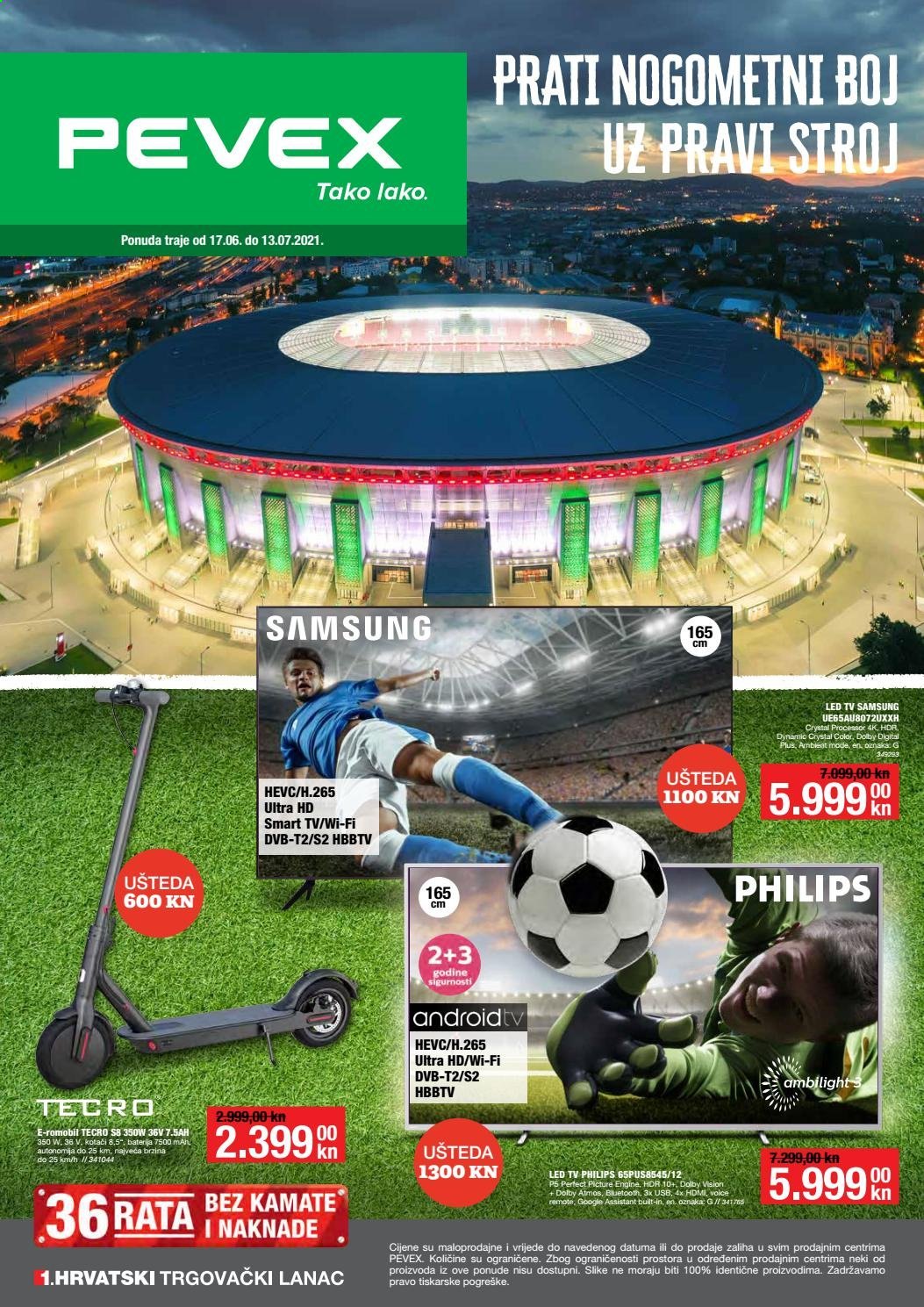 Pevex katalog - 17.06.2021. - 13.07.2021. Stranica 1