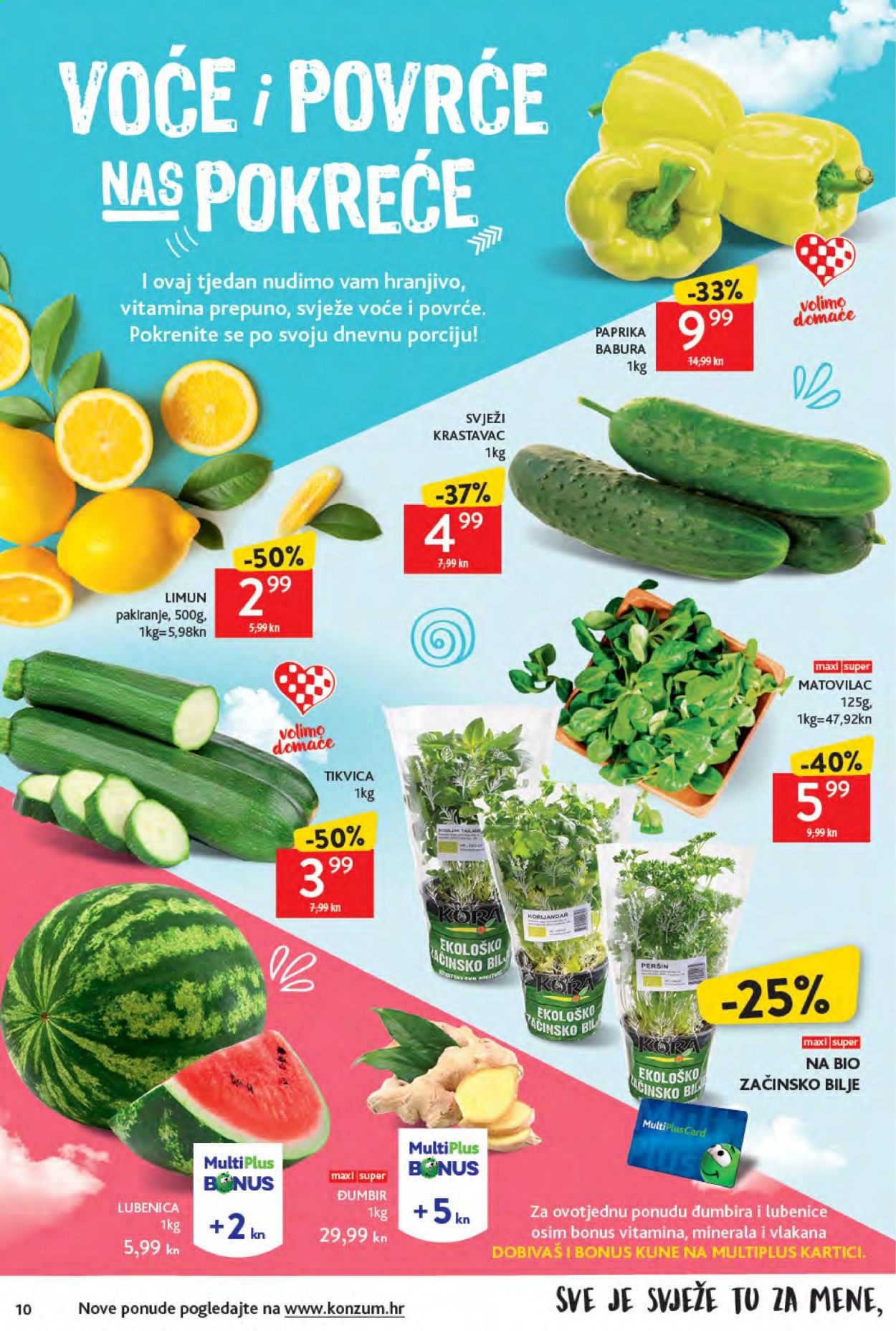 Konzum katalog - 24.06.2021. - 30.06.2021. Stranica 10