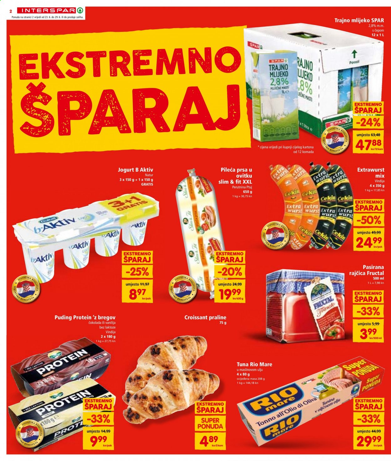 INTERSPAR katalog - 23.06.2021. - 29.06.2021. Stranica 2