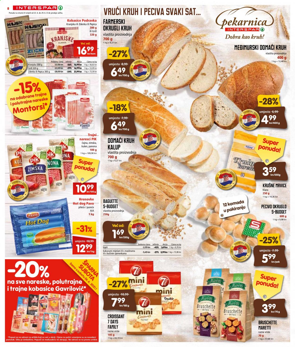 INTERSPAR katalog - 23.06.2021. - 29.06.2021. Stranica 8