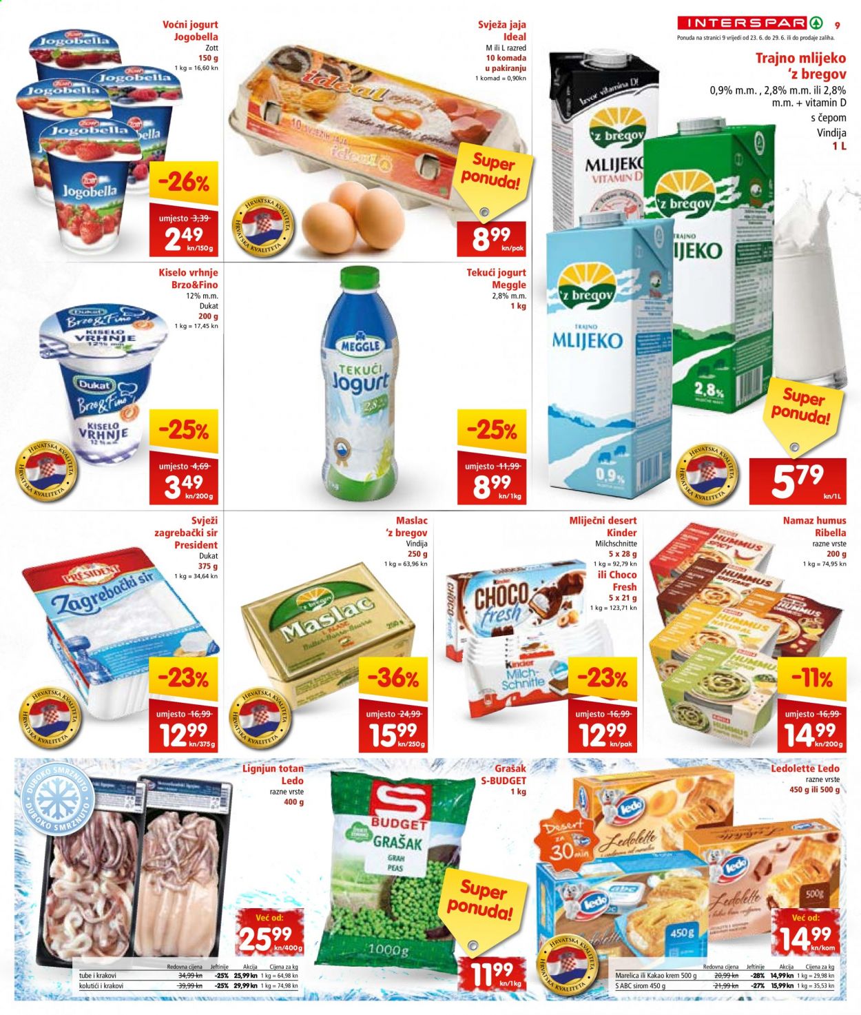 INTERSPAR katalog - 23.06.2021. - 29.06.2021. Stranica 9