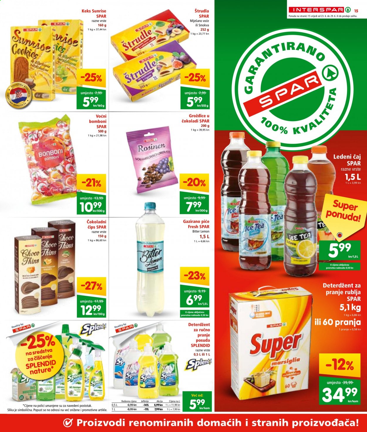 INTERSPAR katalog - 23.06.2021. - 29.06.2021. Stranica 15