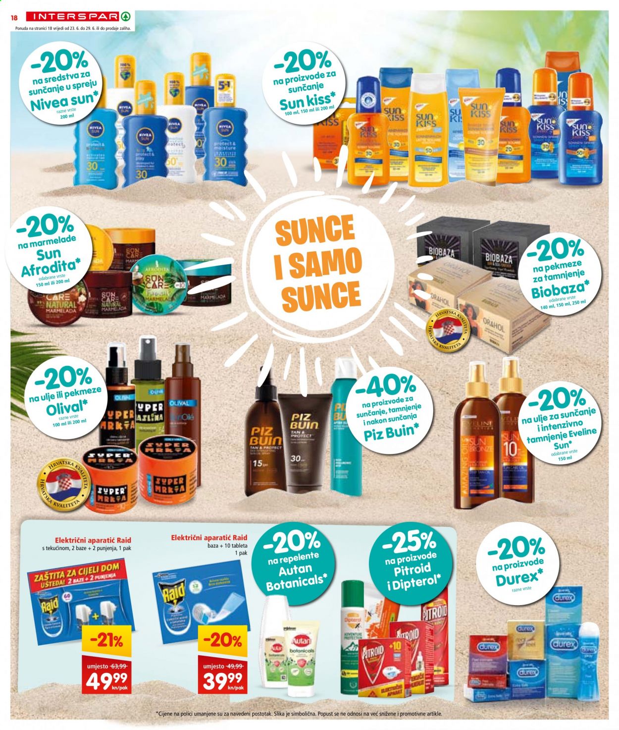 INTERSPAR katalog - 23.06.2021. - 29.06.2021. Stranica 18