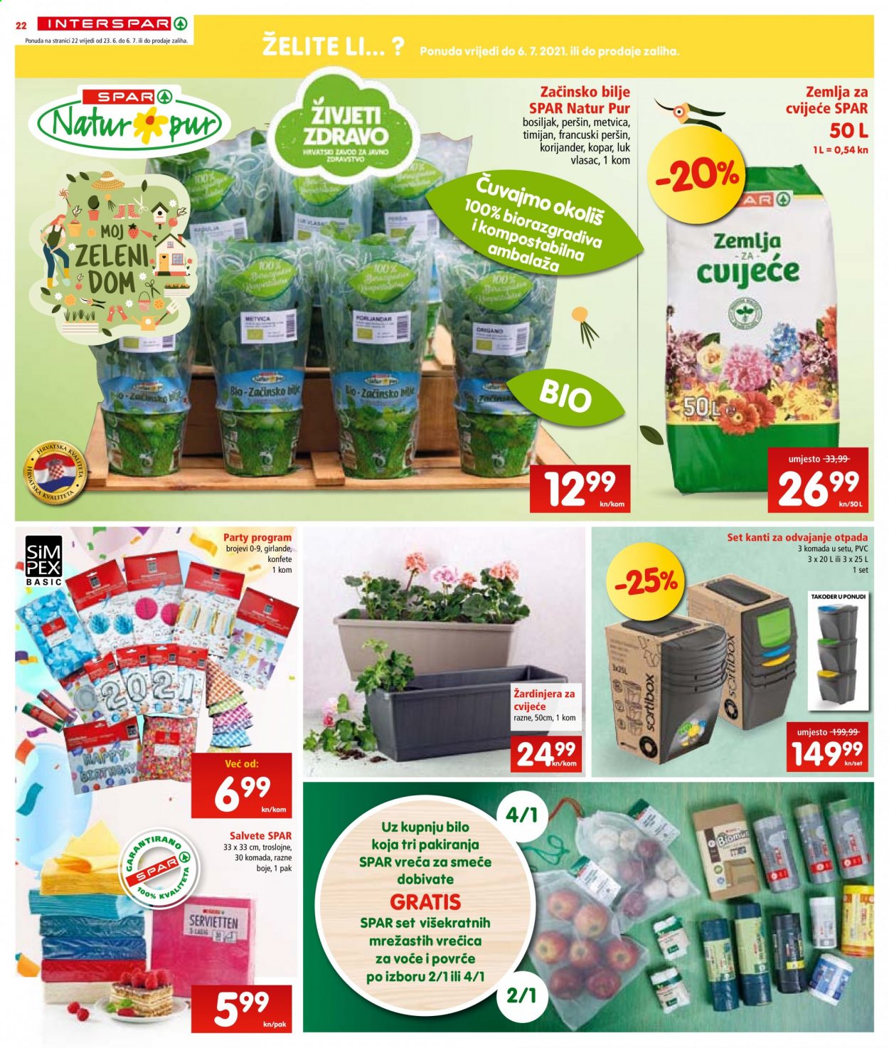 INTERSPAR katalog - 23.06.2021. - 29.06.2021. Stranica 22