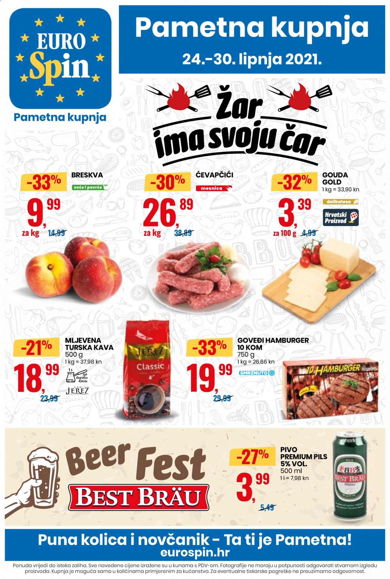 Eurospin katalog - 24.06.2021. - 30.06.2021. Stranica 1