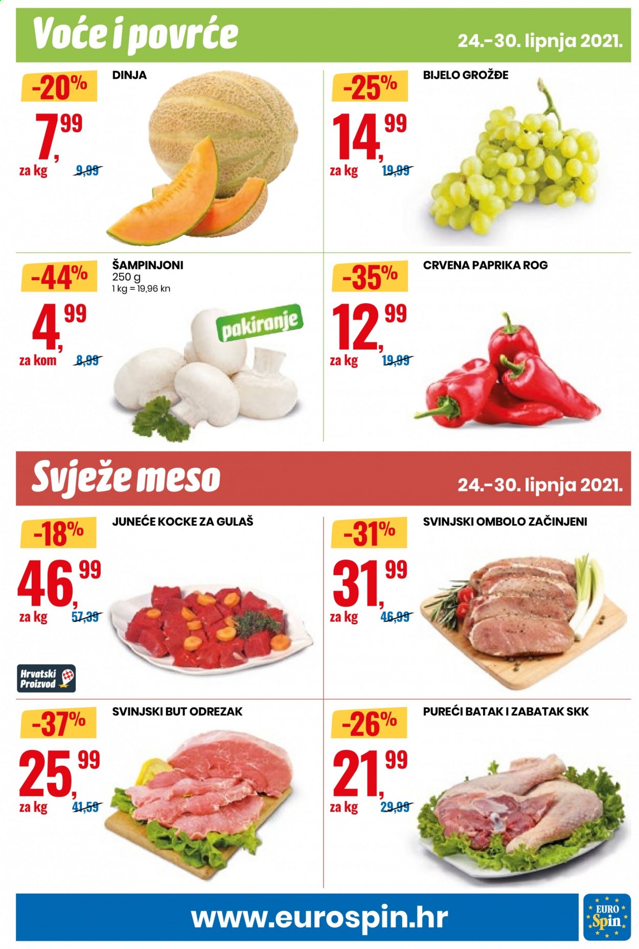 Eurospin katalog - 24.06.2021. - 30.06.2021. Stranica 7