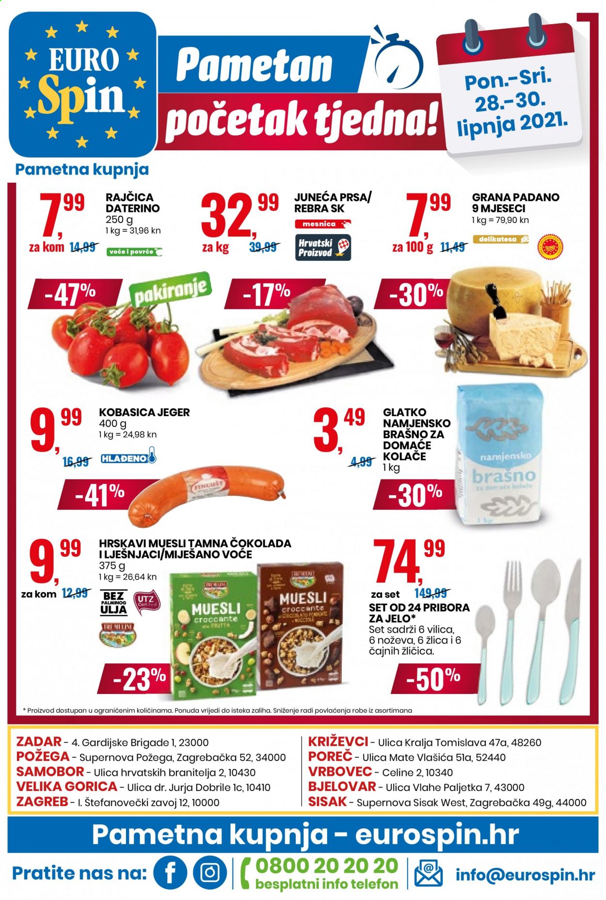 Eurospin katalog - 24.06.2021. - 30.06.2021. Stranica 16