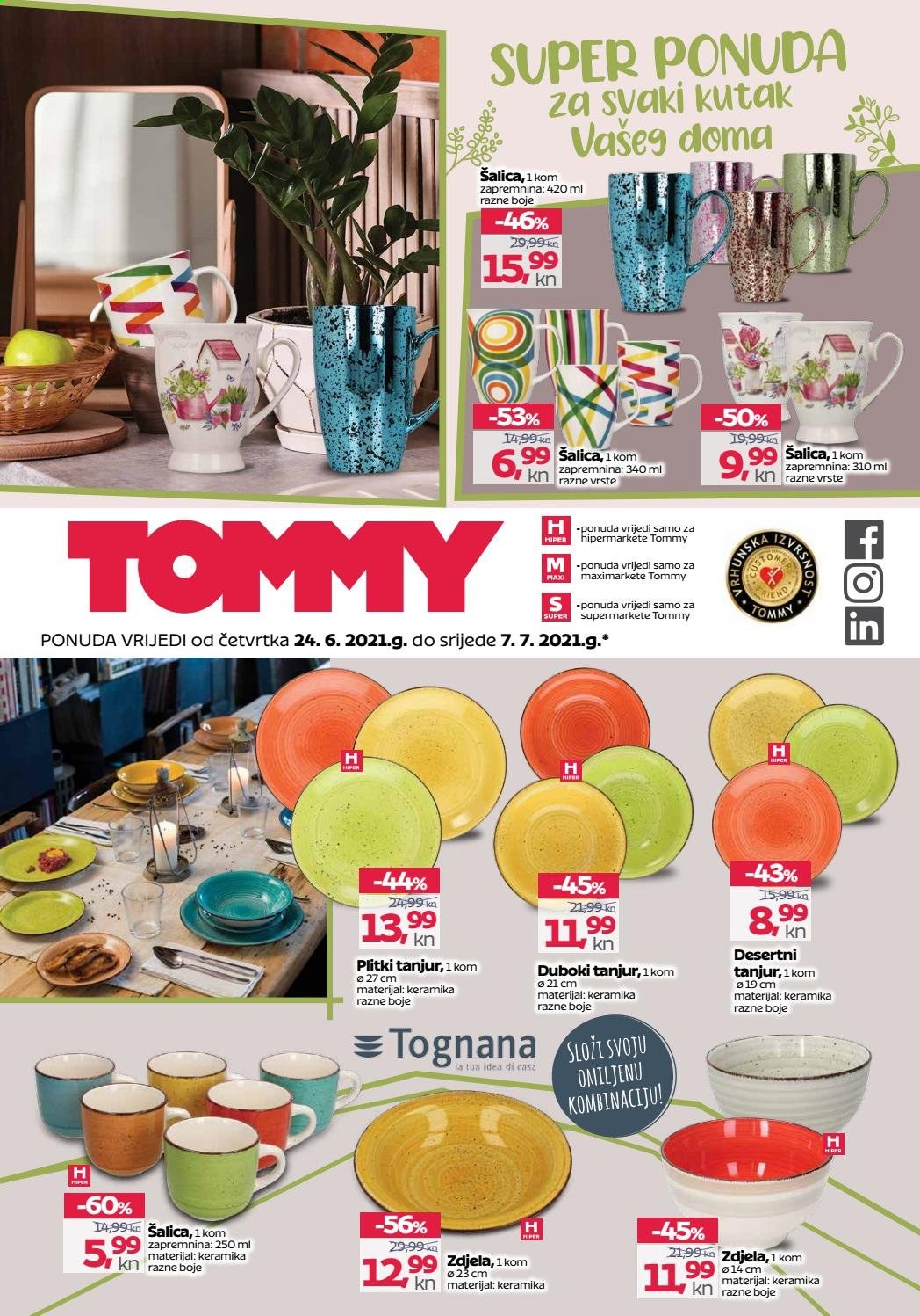 Tommy katalog - 24.06.2021. - 07.07.2021. Stranica 1