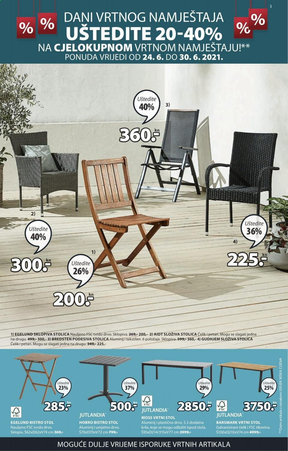 JYSK katalog - 24.06.2021. - 07.07.2021. Stranica 3