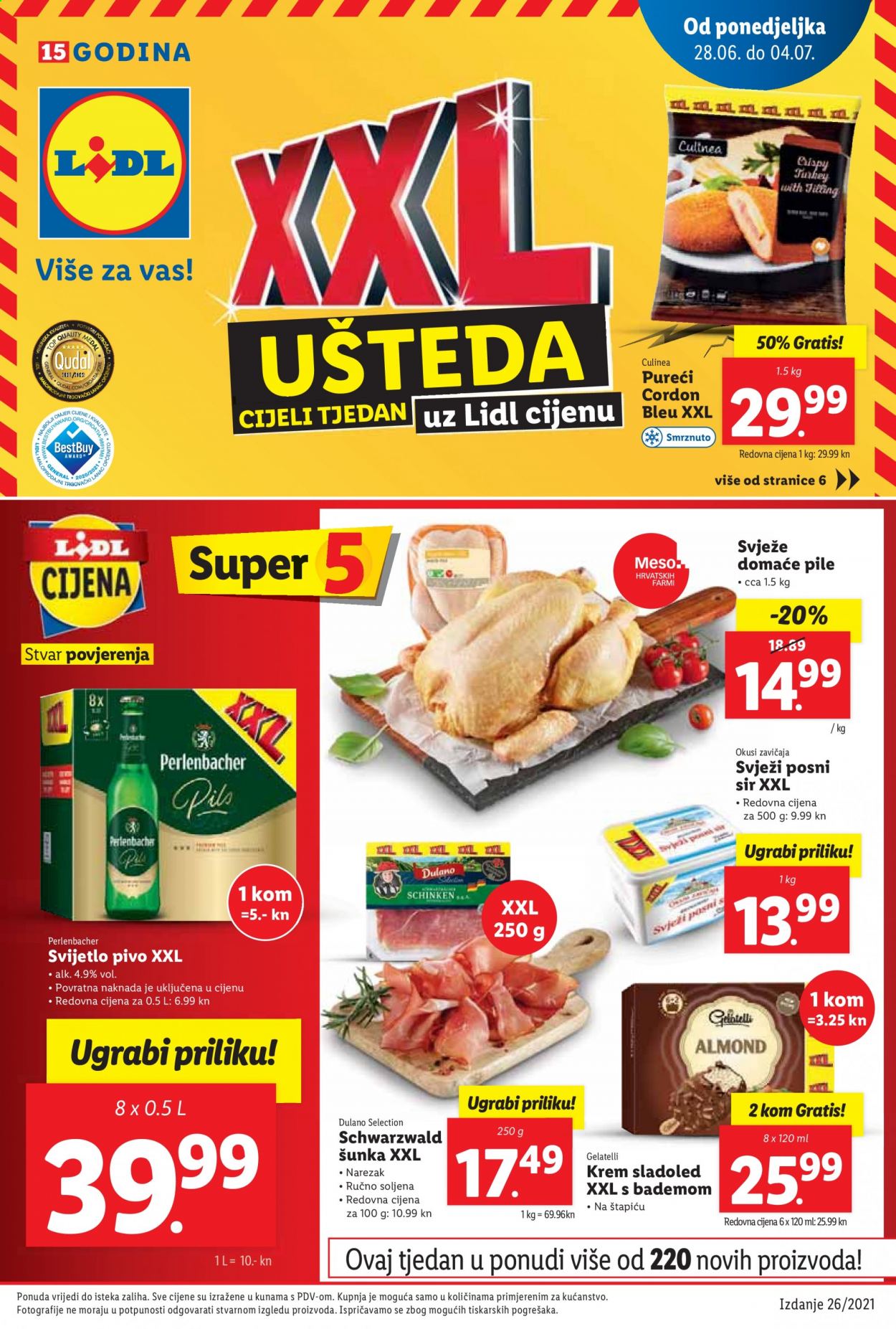 Lidl katalog - 28.06.2021. - 04.07.2021. Stranica 1