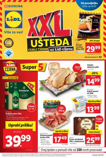 Lidl katalog - 28.06.2021. - 04.07.2021.