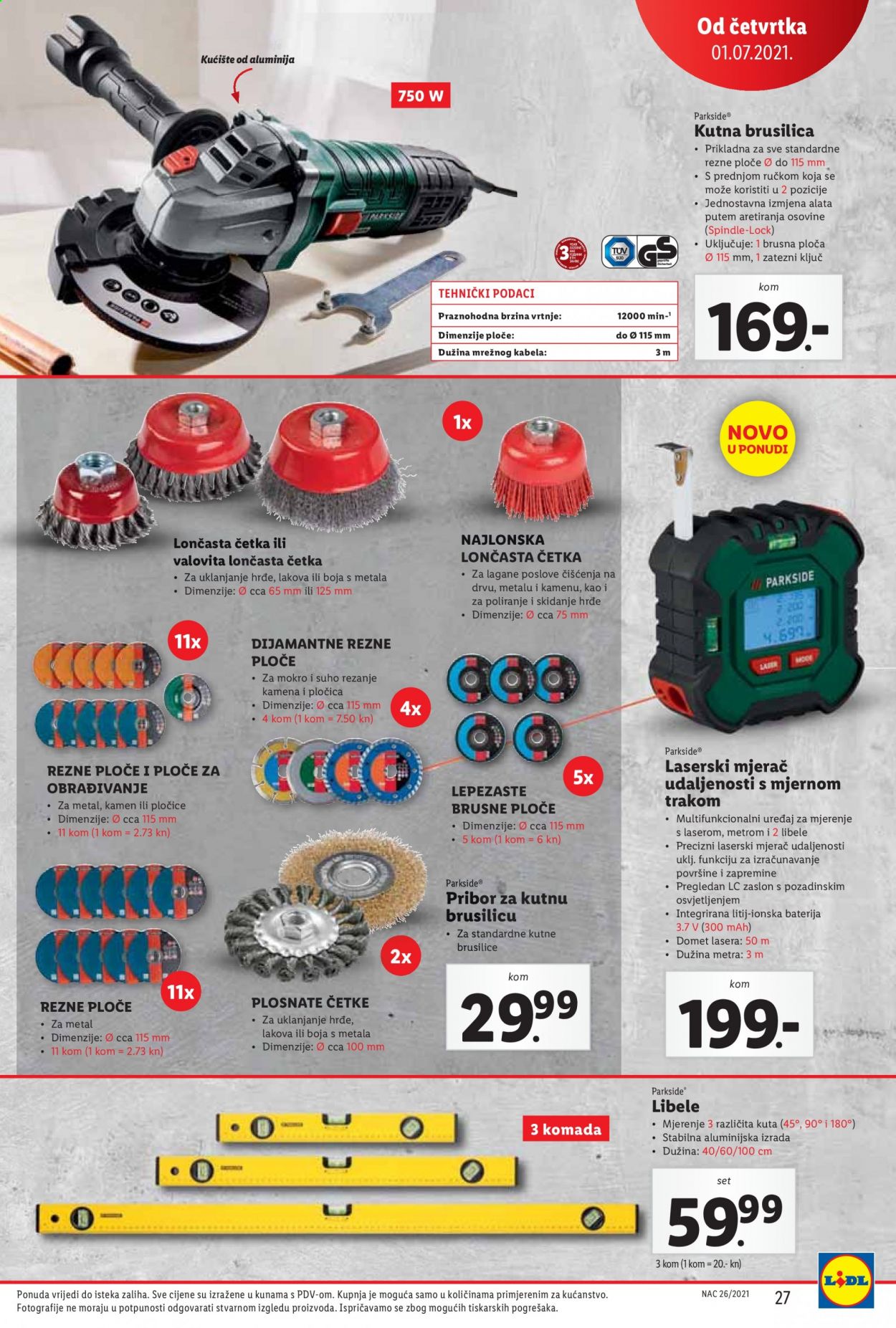 Lidl katalog - 28.06.2021. - 04.07.2021. Stranica 27