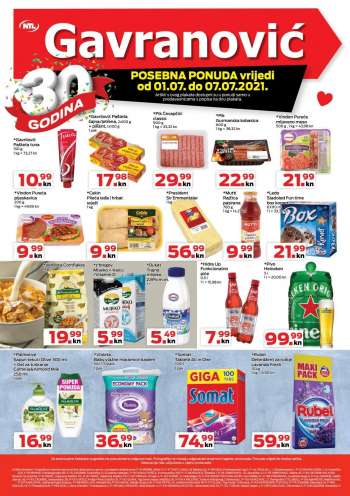 Gavranović katalog - 01.07.2021. - 07.07.2021.