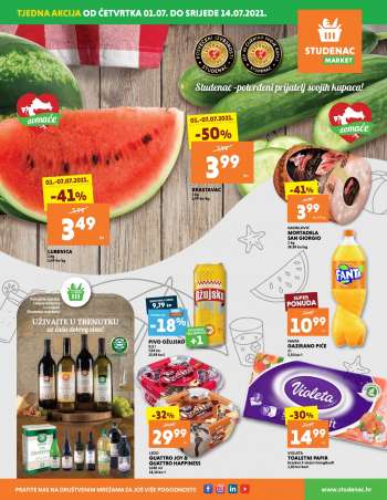 Studenac katalog - 01.07.2021. - 14.07.2021.