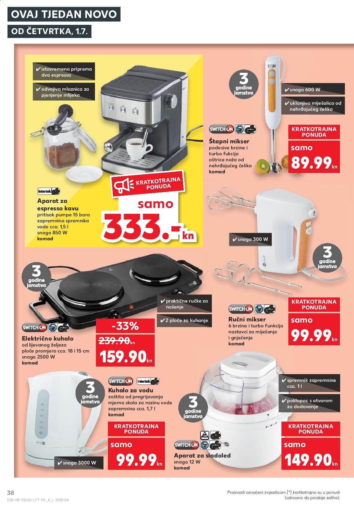 Kaufland katalog - 01.07.2021. - 07.07.2021. Stranica 38