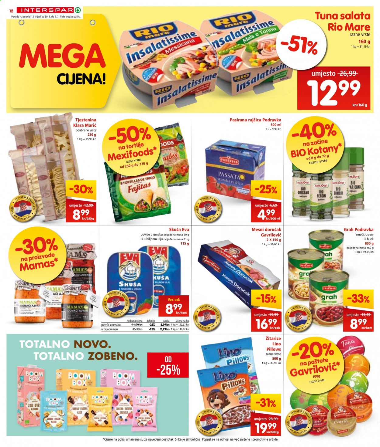 INTERSPAR katalog - 30.06.2021. - 06.07.2021. Stranica 12