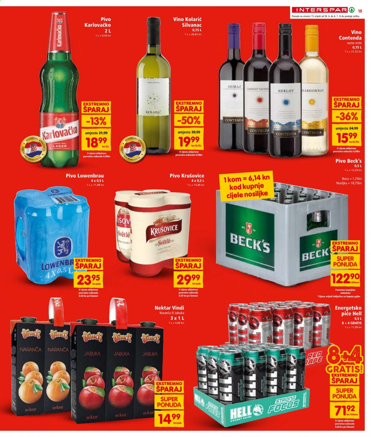 INTERSPAR katalog - 30.06.2021. - 06.07.2021. Stranica 15