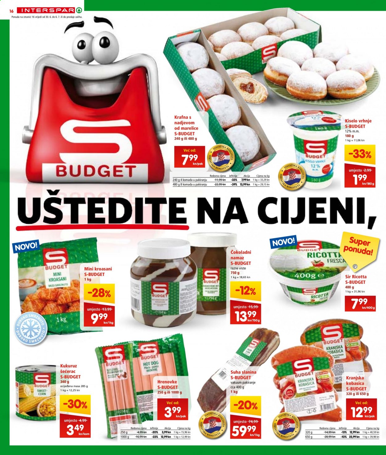 INTERSPAR katalog - 30.06.2021. - 06.07.2021. Stranica 16
