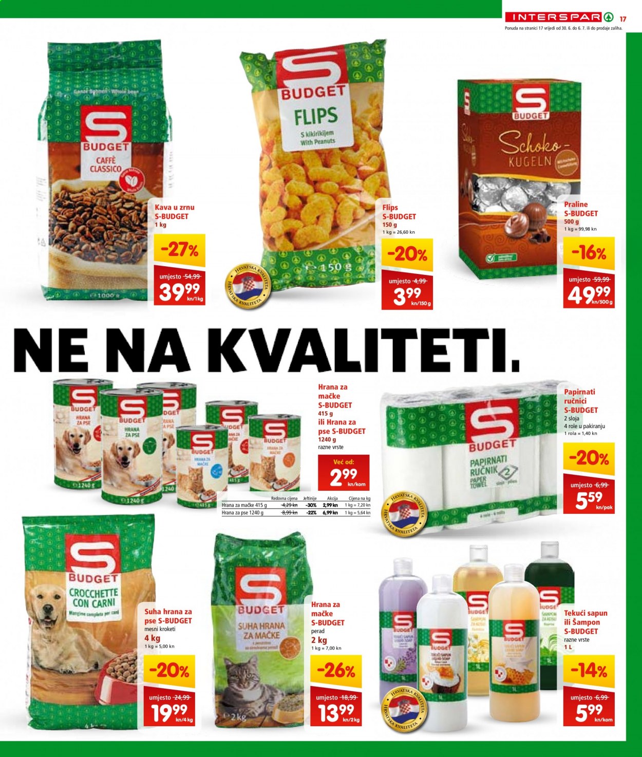 INTERSPAR katalog - 30.06.2021. - 06.07.2021. Stranica 17