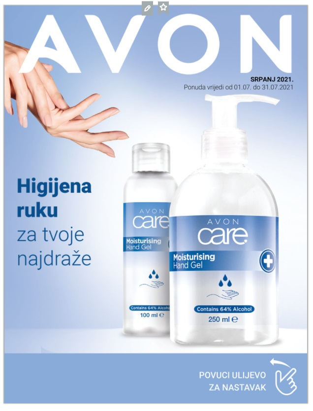 Avon katalog - 01.07.2021. - 31.07.2021. Stranica 1