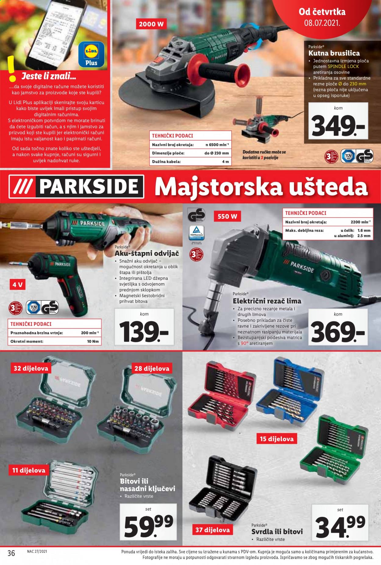 Lidl katalog - 05.07.2021. - 11.07.2021. Stranica 36