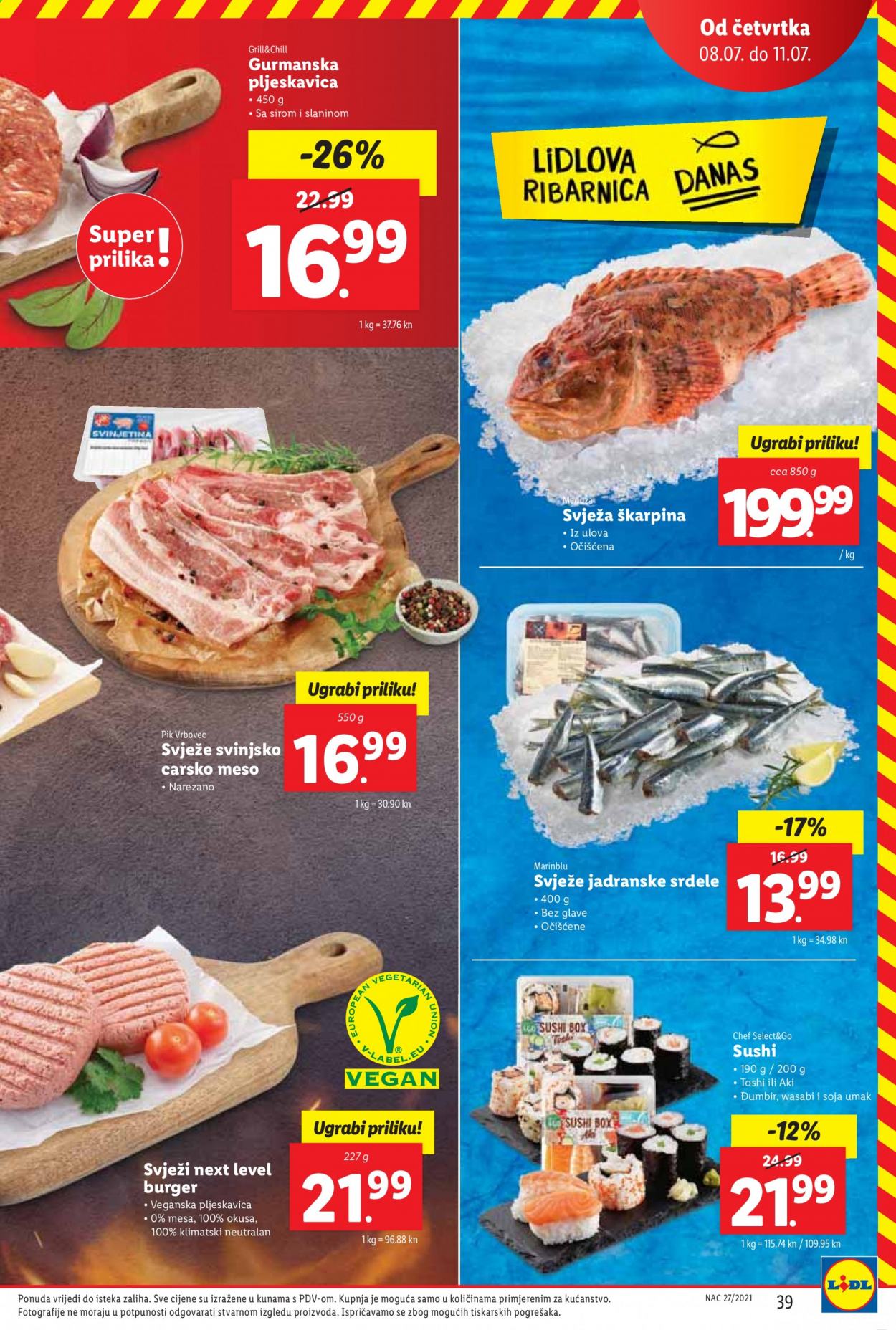 Lidl katalog - 05.07.2021. - 11.07.2021. Stranica 39
