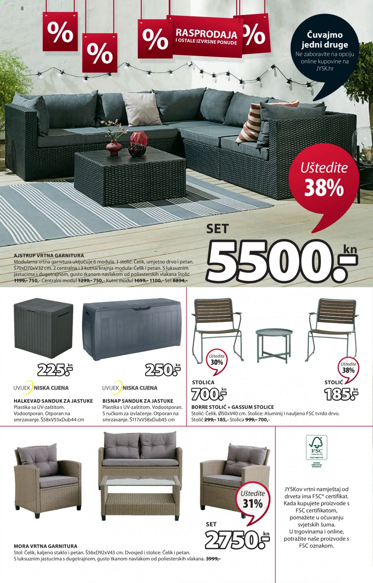 JYSK katalog - 01.07.2021. - 14.07.2021. Stranica 8