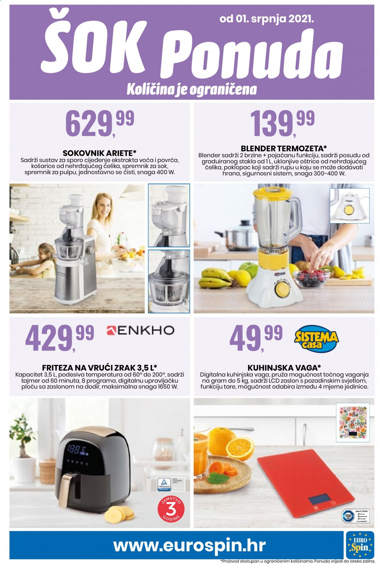 Eurospin katalog - 01.07.2021. - 07.07.2021. Stranica 19