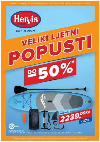 Hervis katalog - 02.07.2021. - 11.07.2021.