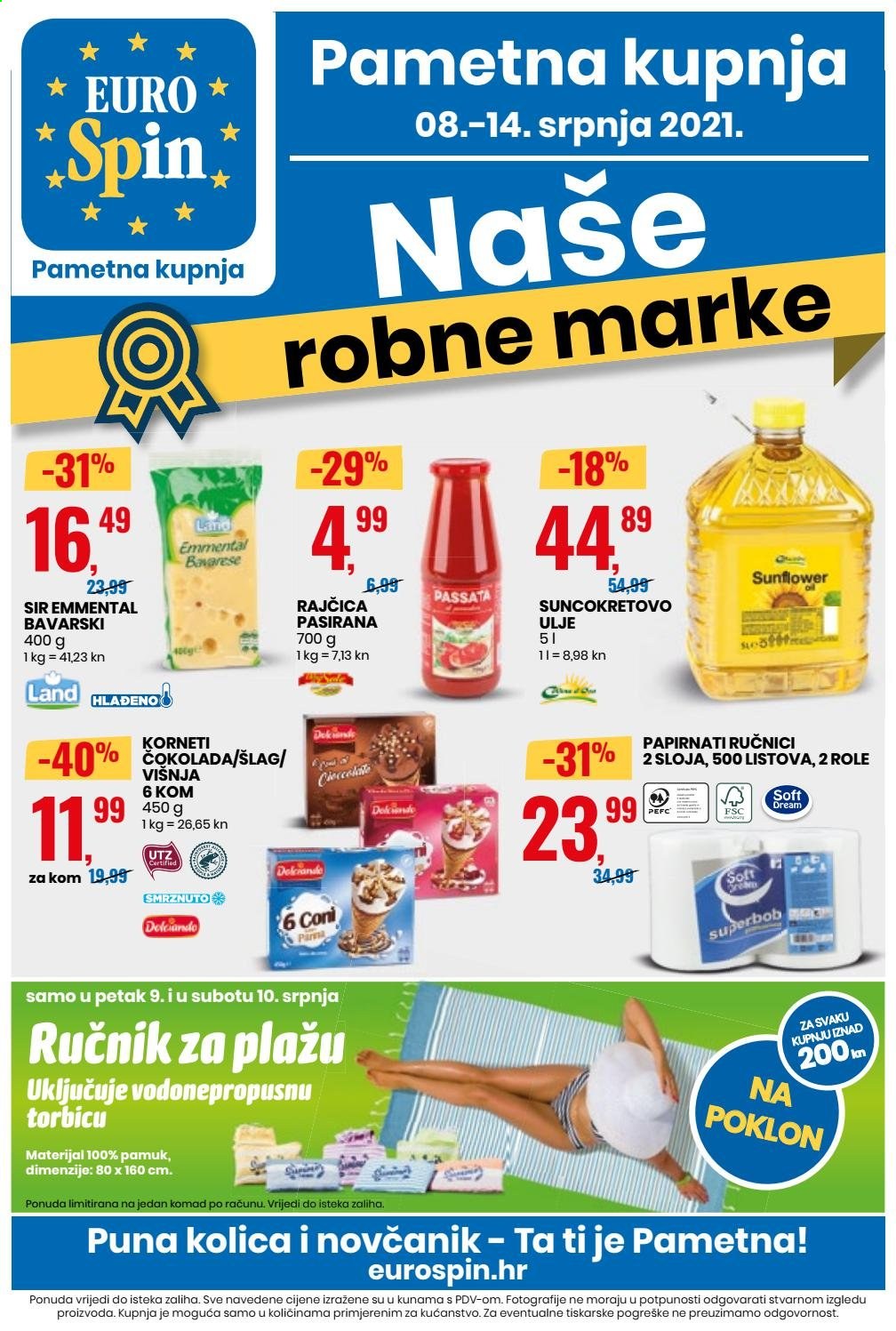 Eurospin katalog - 08.07.2021. - 14.07.2021. Stranica 1