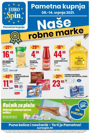 Eurospin katalog - 08.07.2021. - 14.07.2021.