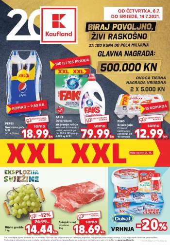 Kaufland katalog - 08.07.2021. - 14.07.2021.