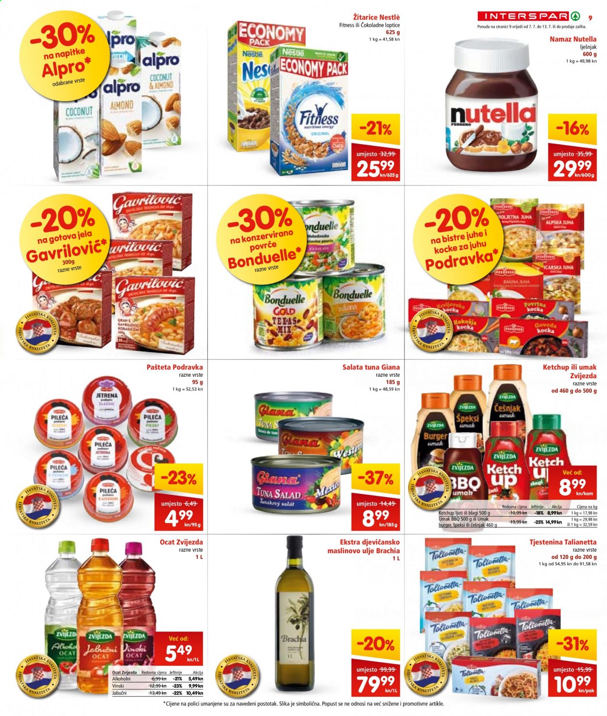 INTERSPAR katalog - 07.07.2021. - 13.07.2021. Stranica 9