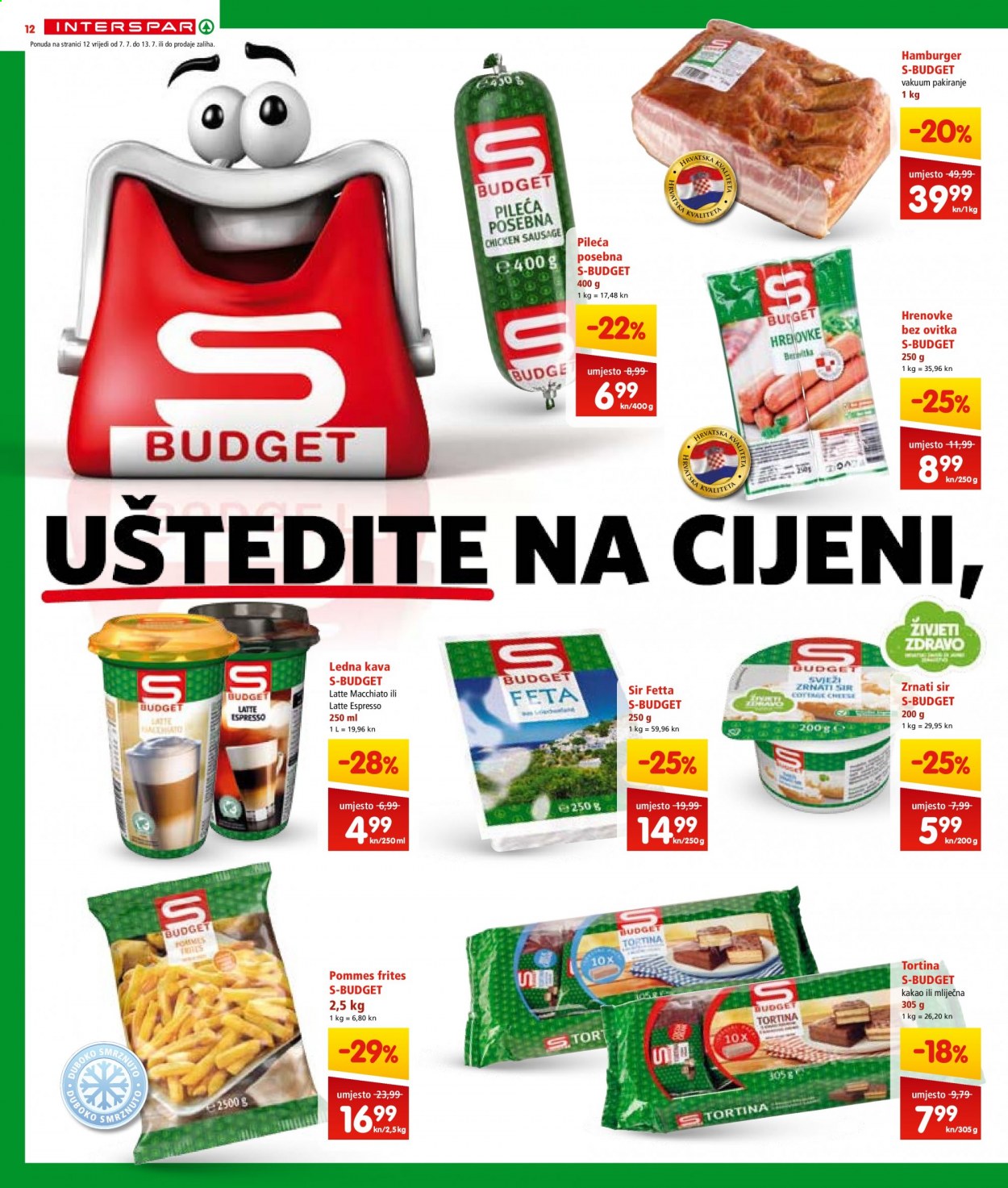 INTERSPAR katalog - 07.07.2021. - 13.07.2021. Stranica 12