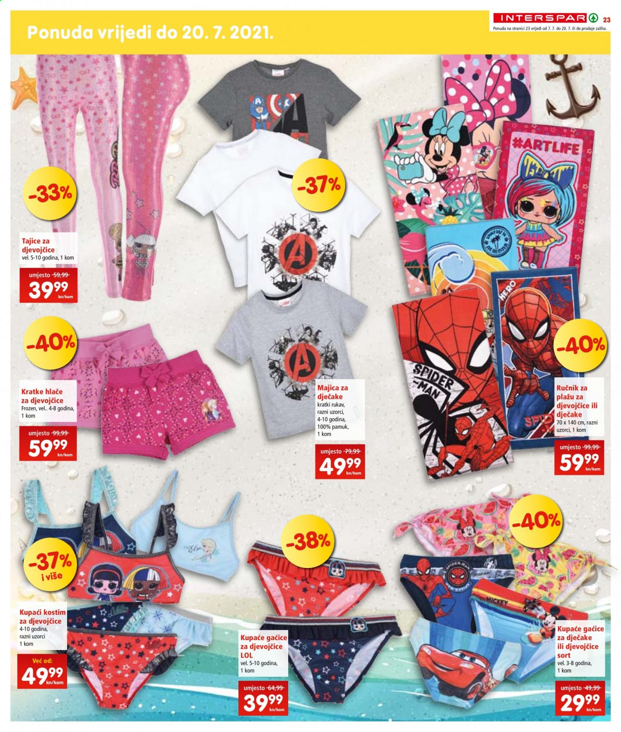 INTERSPAR katalog - 07.07.2021. - 13.07.2021. Stranica 23