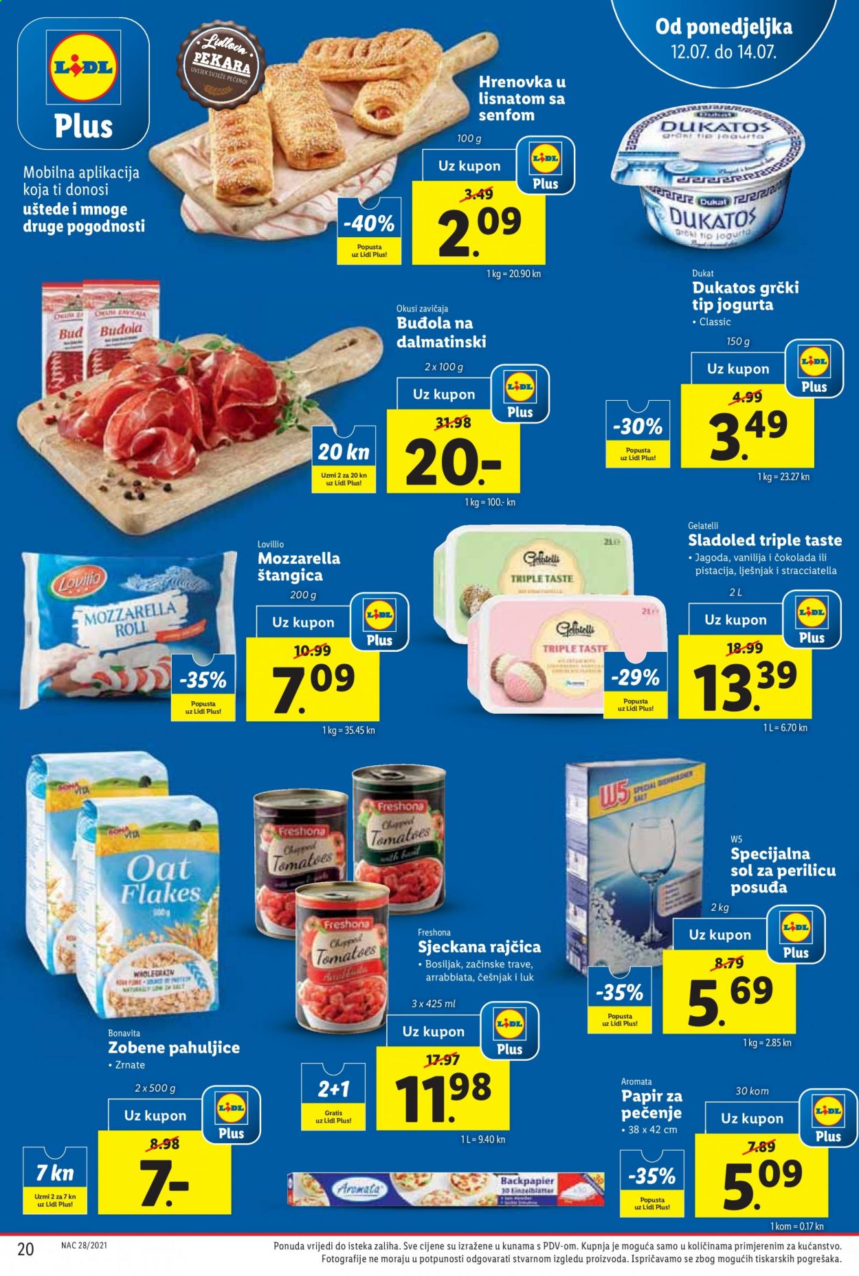 Lidl katalog - 12.07.2021. - 18.07.2021. Stranica 20