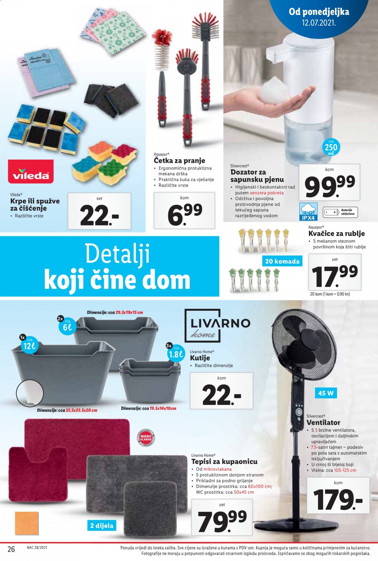 Lidl katalog - 12.07.2021. - 18.07.2021. Stranica 26