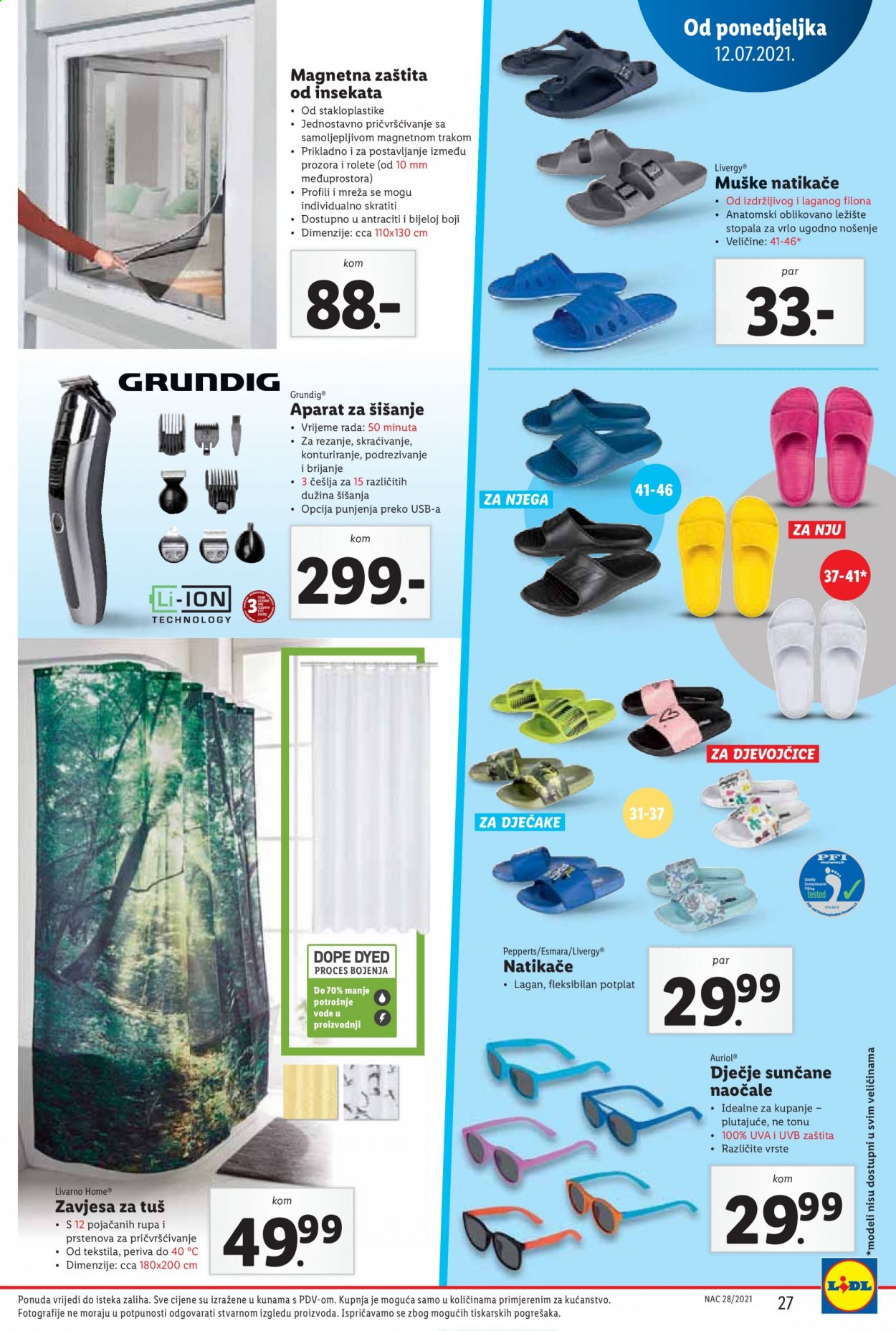 Lidl katalog - 12.07.2021. - 18.07.2021. Stranica 27