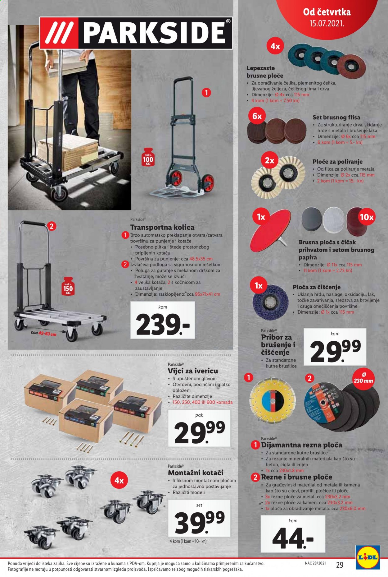 Lidl katalog - 12.07.2021. - 18.07.2021. Stranica 29