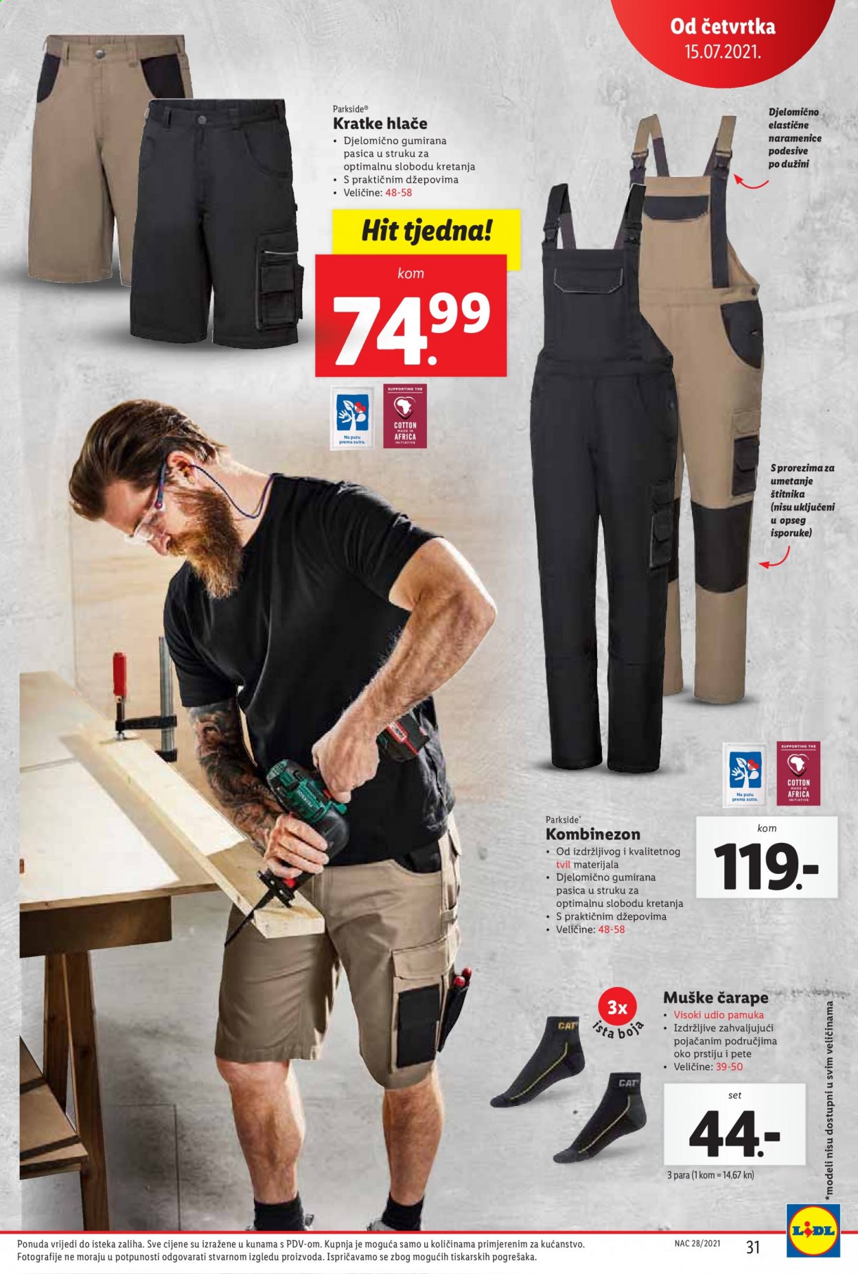 Lidl katalog - 12.07.2021. - 18.07.2021. Stranica 31