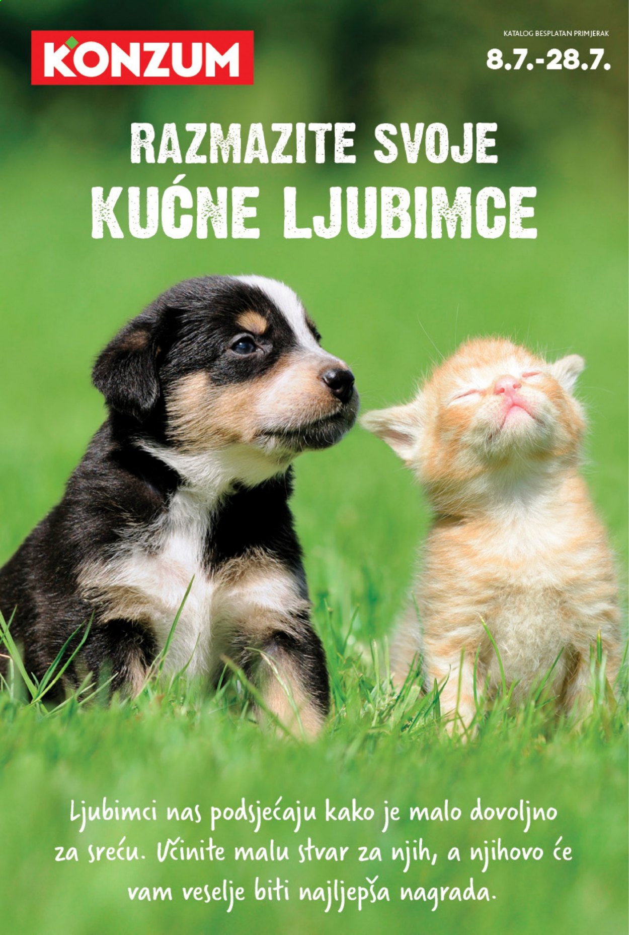 Konzum katalog - 08.07.2021. - 28.07.2021. Stranica 1